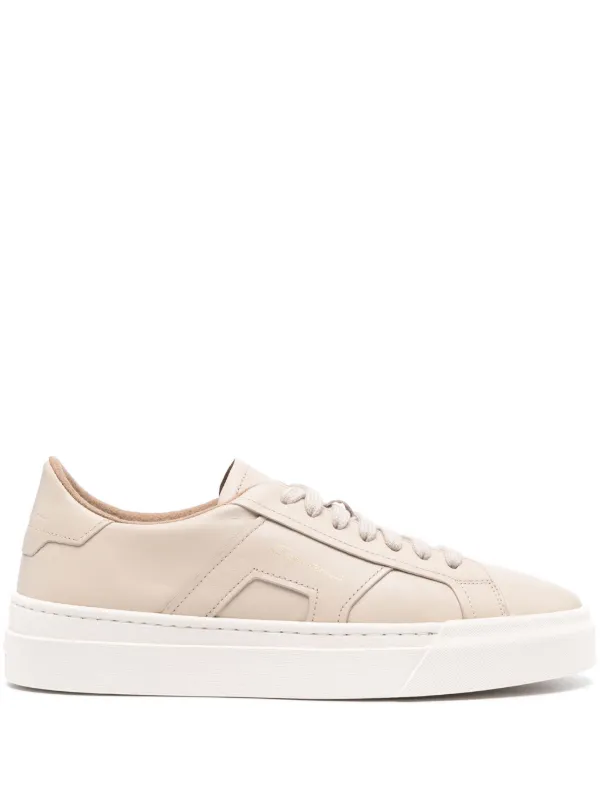 【SANTONI】レディース用ダブルバックルスニーカー ARCHIVE SALE｜DBS】レザー ダブルバックルスニーカー（シューズ