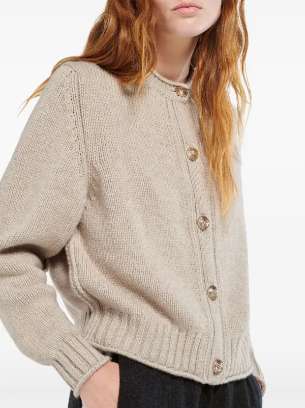 Barrie Chunky Cashmere Cardigan Farfetch