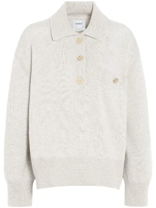 Barrie polo en cachemire - Gris - Barrie - Modalova