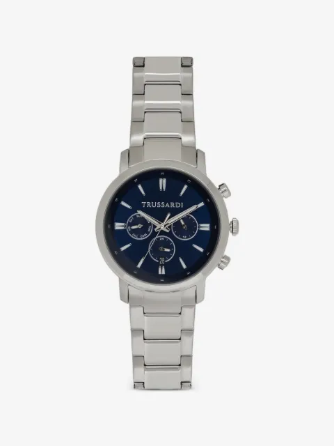 Trussardi round-case 47mm watch