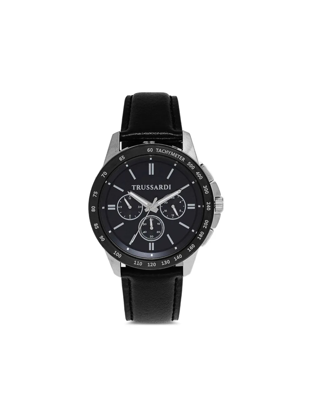 Trussardi Tachymeter 44mm watch - Nero