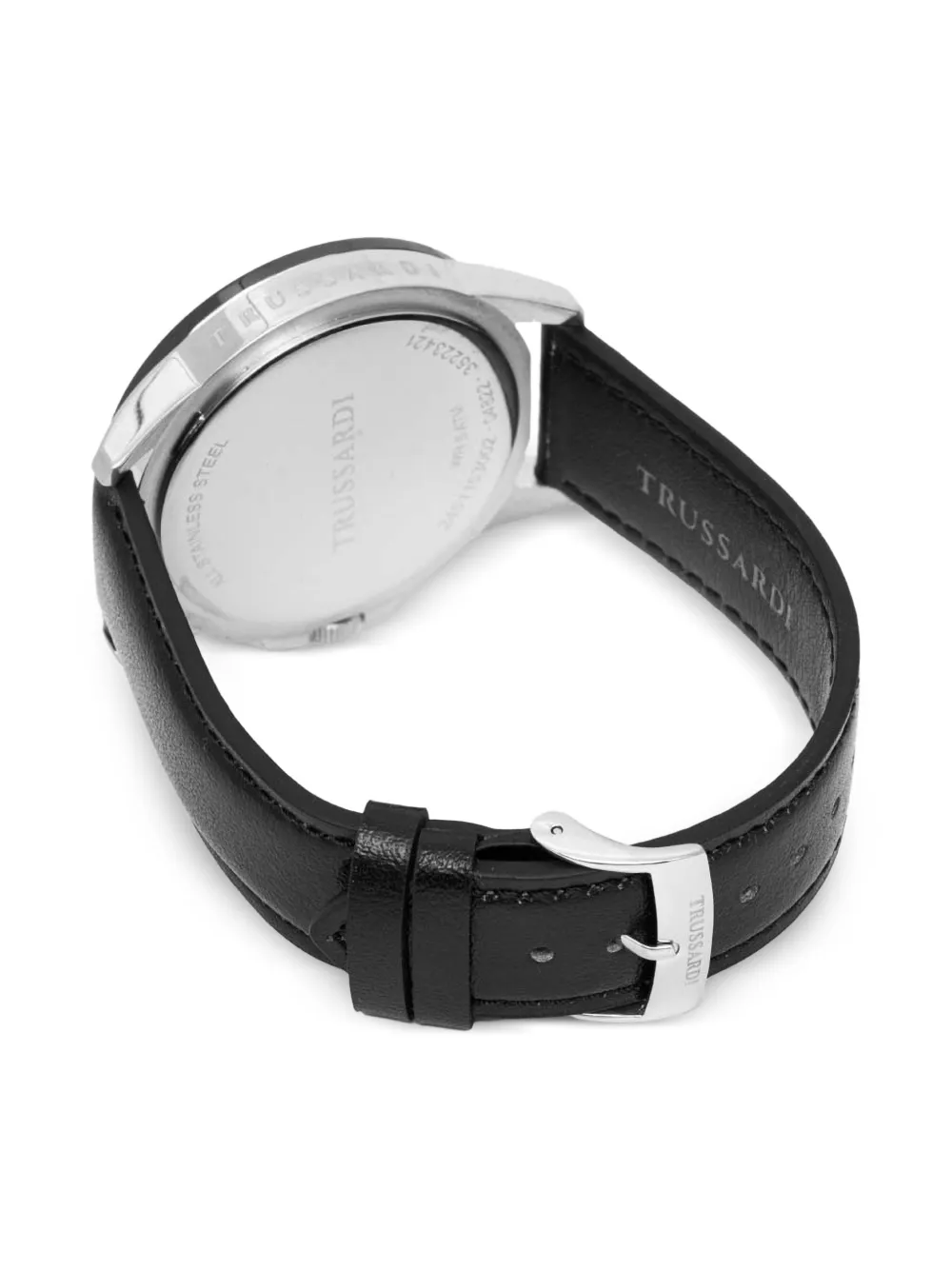 Trussardi Tachymeter 44mm watch - Zwart
