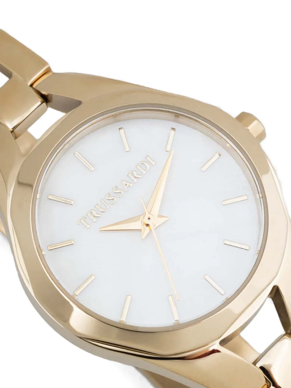 Trussardi Gold Tone 30mm Watch - Wit