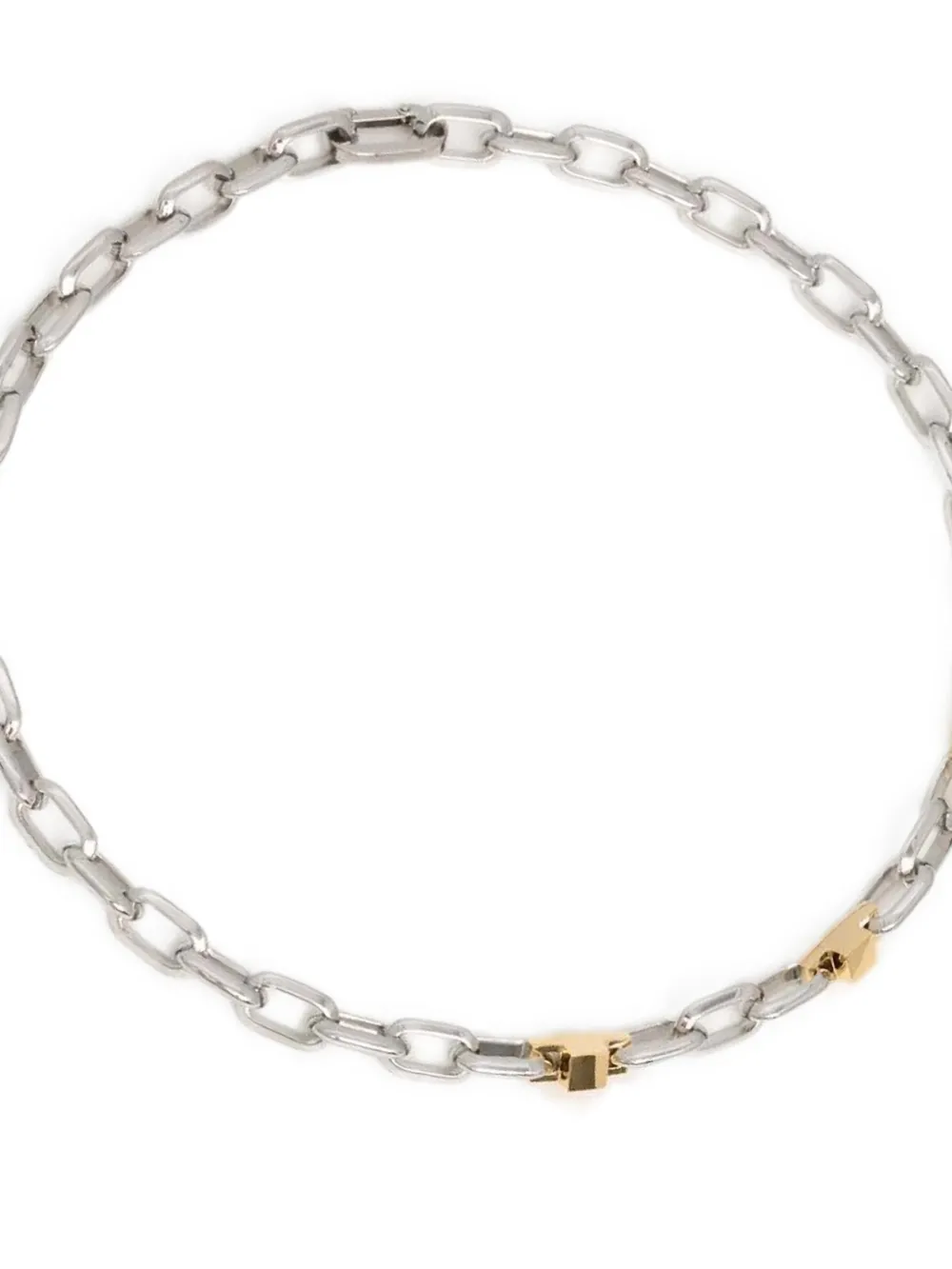  Trussardi Chain Necklace - Silver 