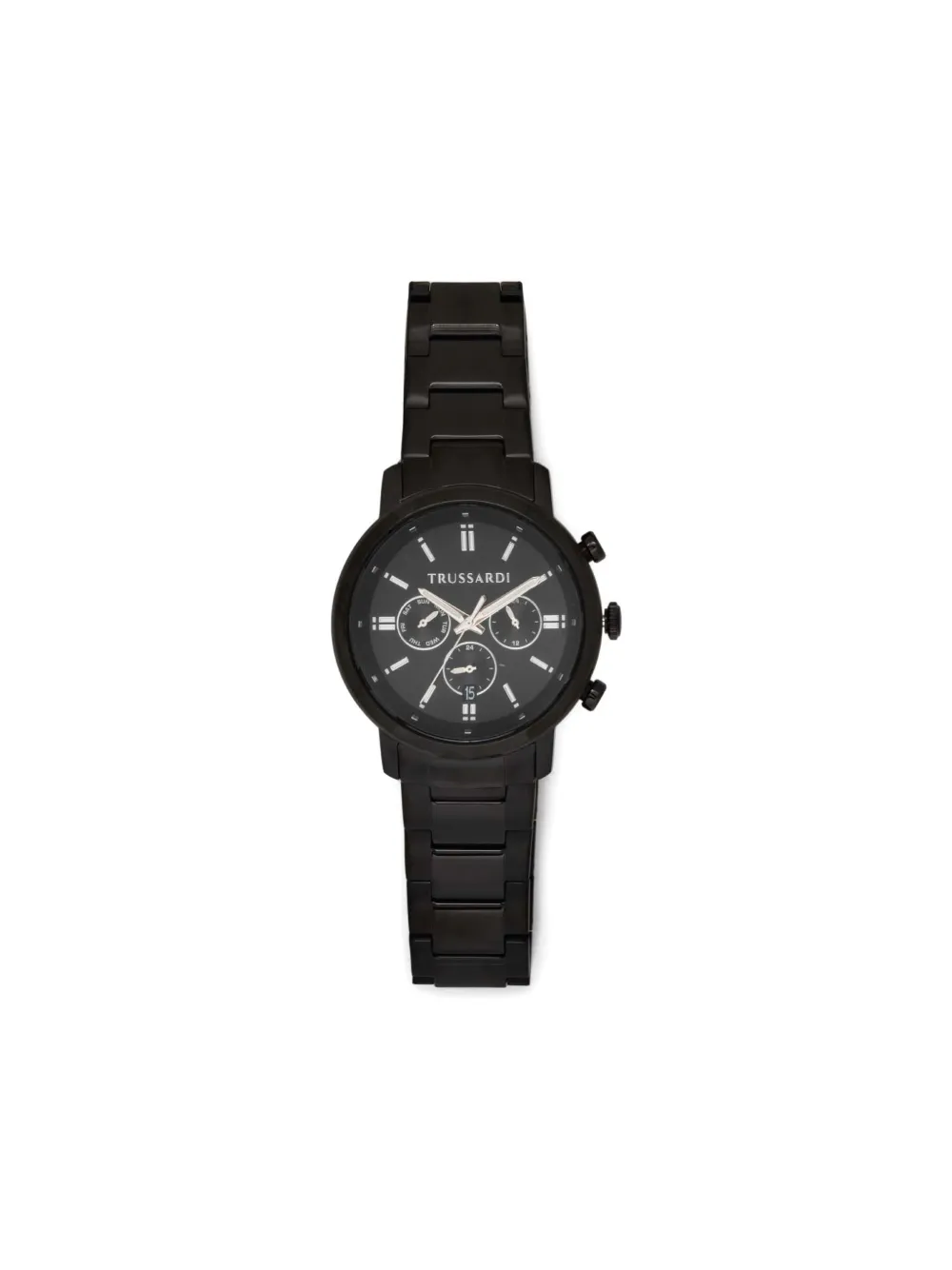 Trussardi Black Chronograph 43mm watch - Nero