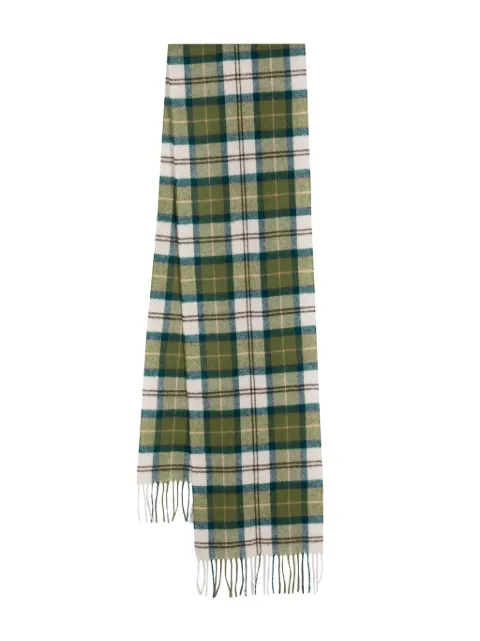 Barbour tartan lambswool scarf