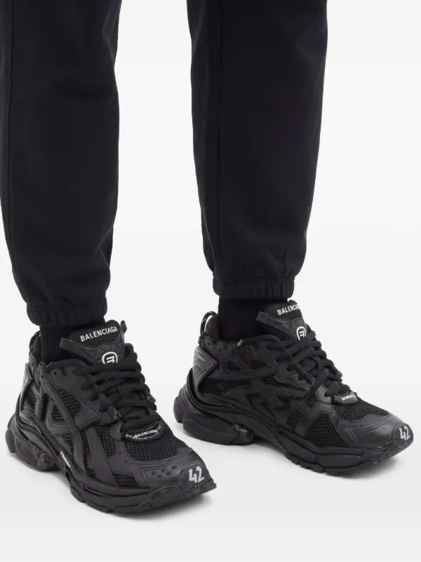Balenciaga Runner Sneakers | Black | FARFETCH ZA