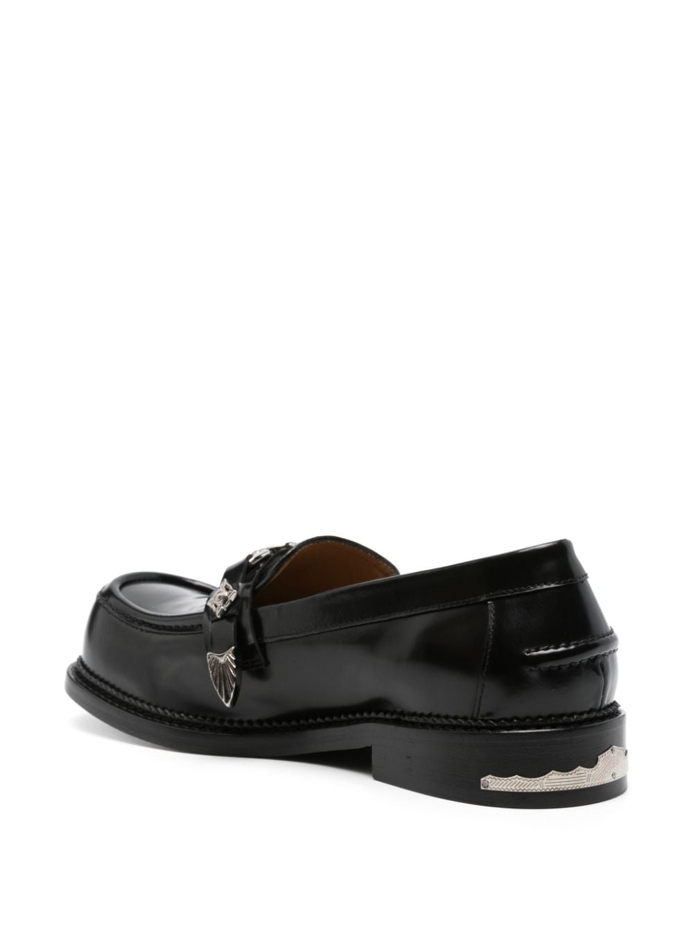 Toga Virilis Loafers met studs Zwart