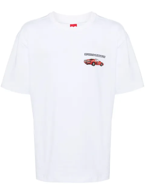 Ground Zero playera con logo estampado