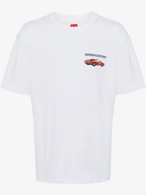 Ground Zero logo-print cotton T-shirt