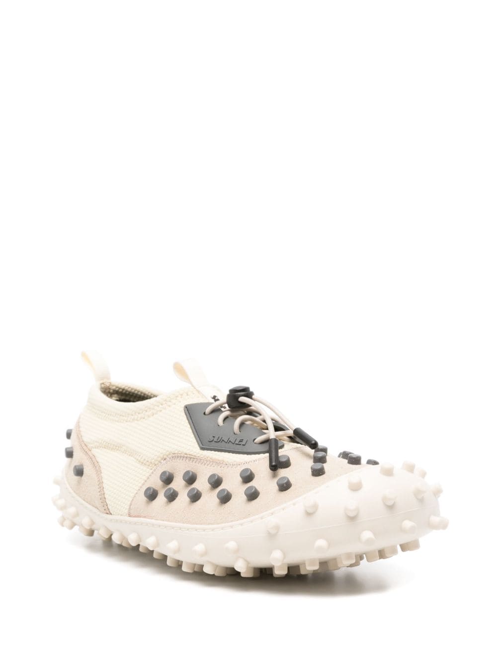 Shop Sunnei Track Sneakers In Neutrals