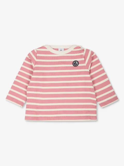 Petit Bateau playera con motivo de rayas