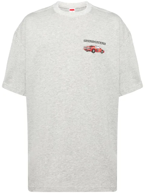 Ground Zero logo-print cotton T-shirt