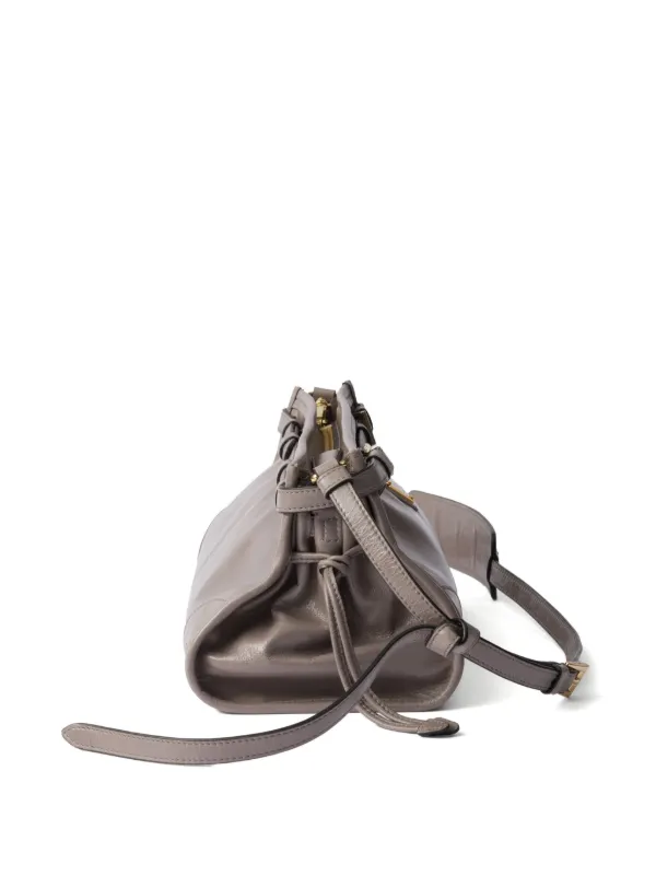 Prada ボニー ショルダーバッグ S | グレー | FARFETCH JP