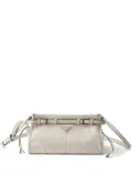 Prada small leather shoulder bag - White