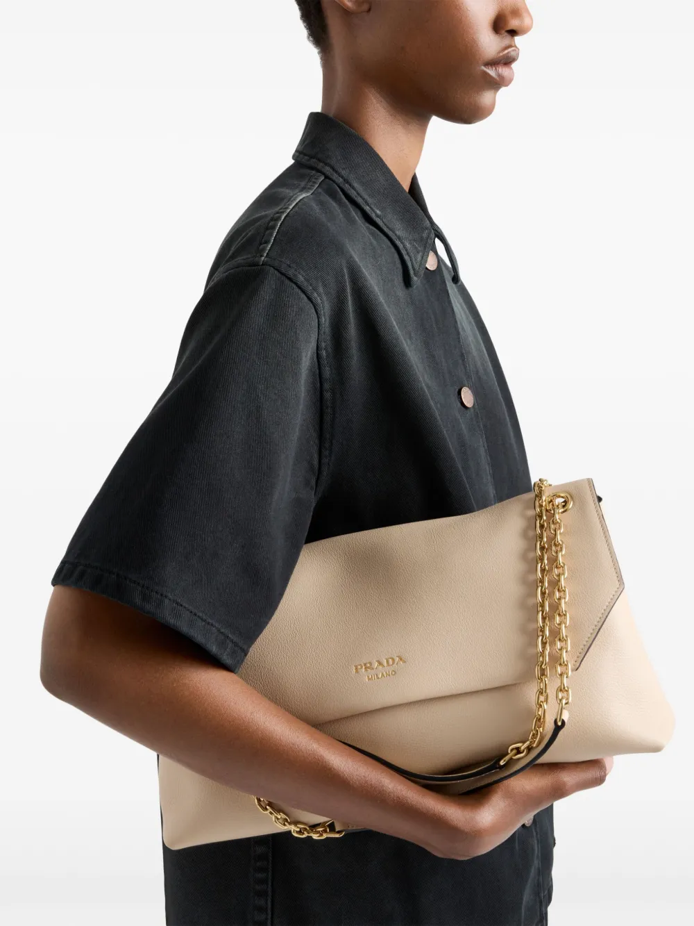 Prada Denim blouse Zwart