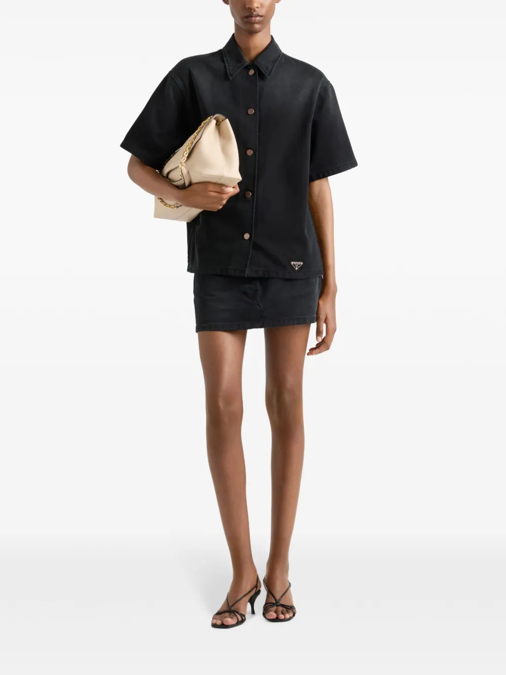 Prada Denim shirt - Zwart