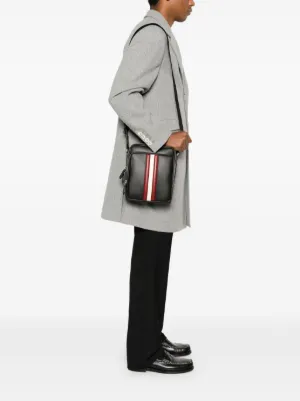 ★BALLY★ミトス メッセンジャーバッグ Bally Mythos ショルダーバッグ | ブラック | FARFETCH JP