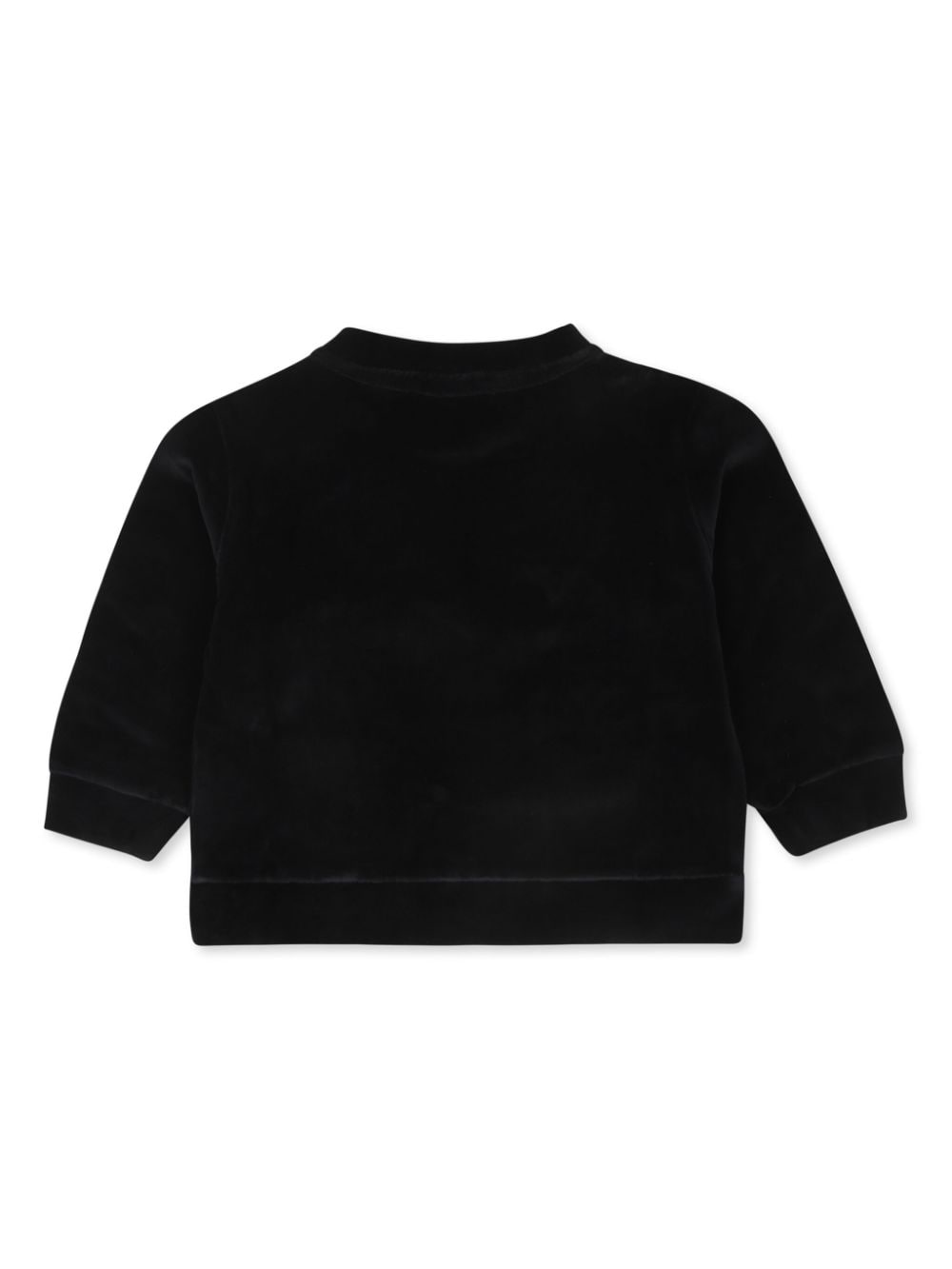 Shop Balmain Embroidered-logo Sweatshirt In Black