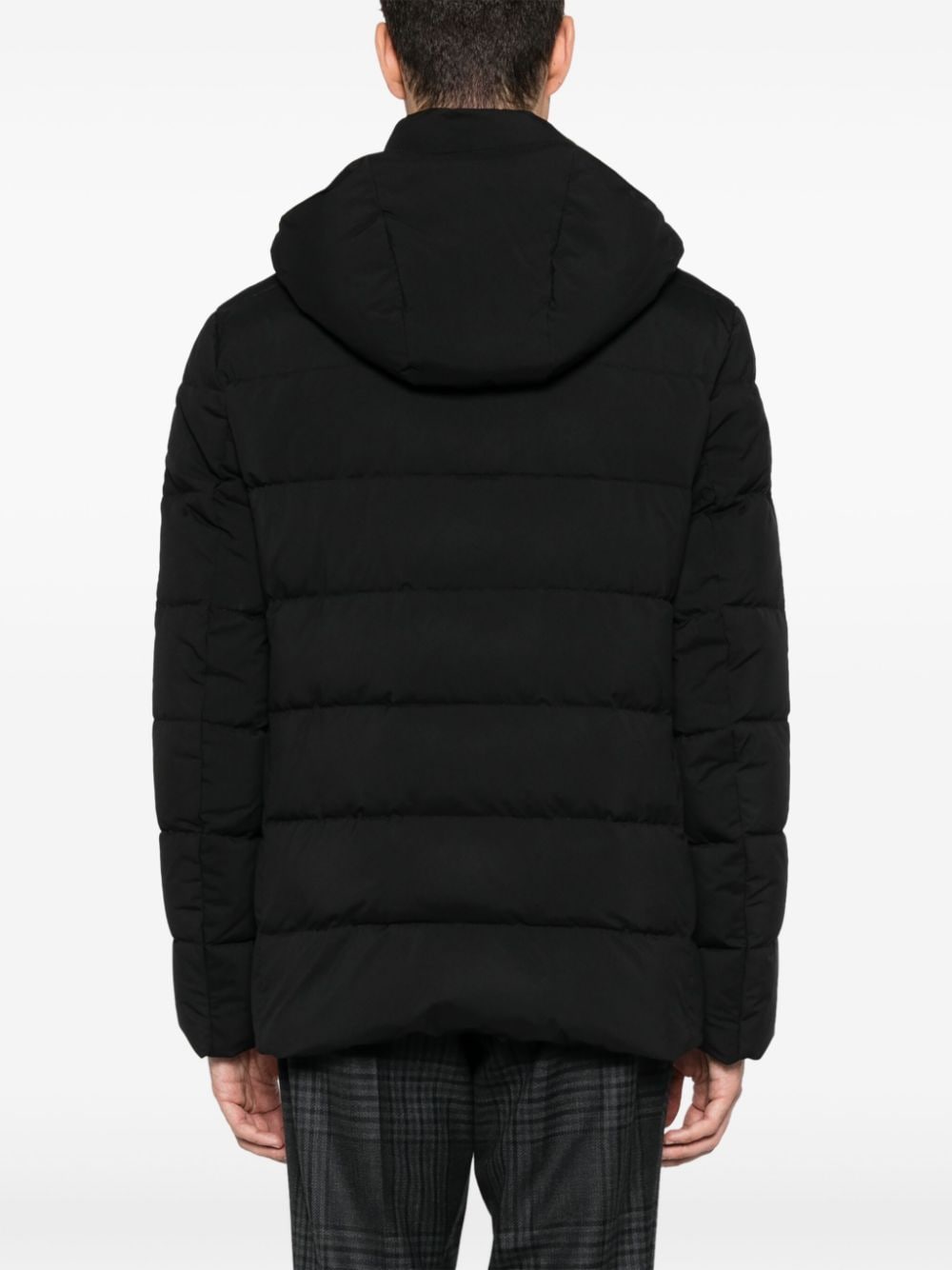 Shop Fay Padded Jacket In Black