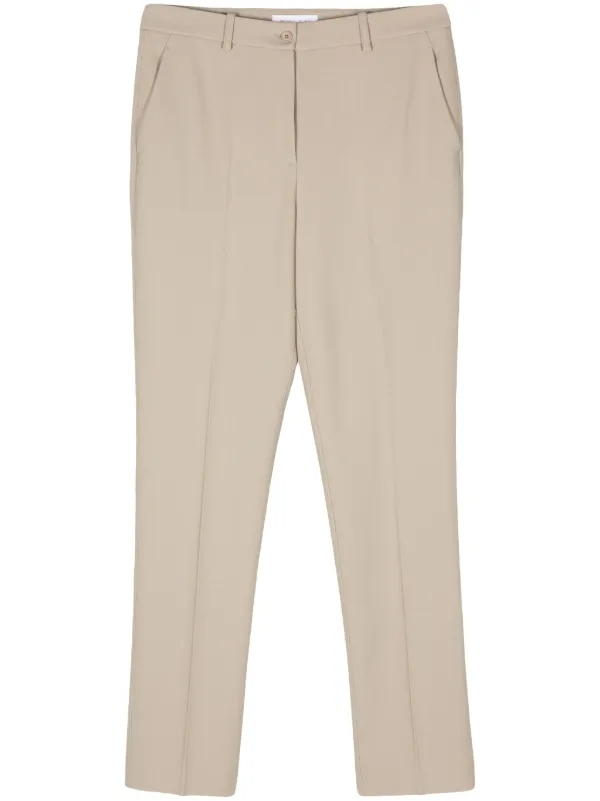 Michael Kors Collection Tapered Trousers in Neutrals