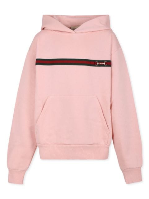 Gucci Kids Web Horsebit hoodie