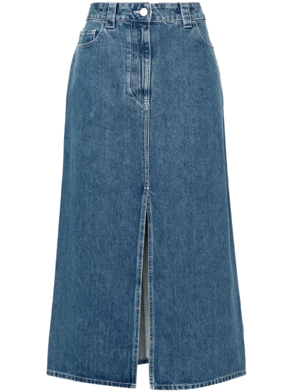 スカート SUNNEI Denim skirt 24446011_54700629_600.jpg