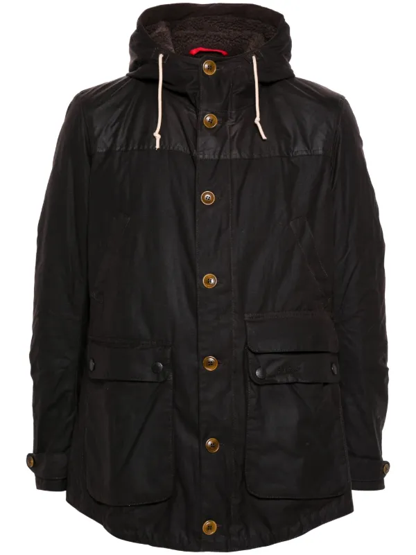 Barbour Game Parka Jacket Brown FARFETCH CA