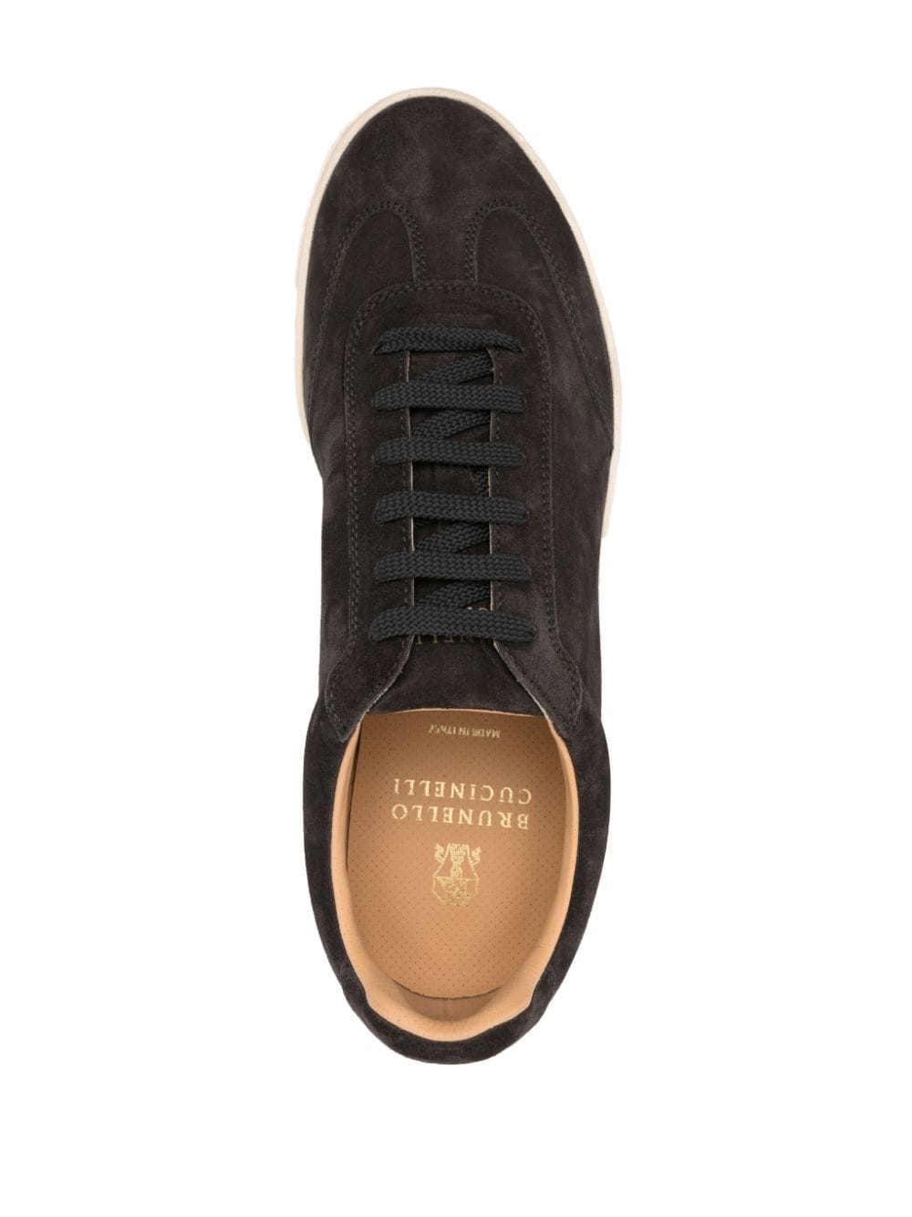 Brunello Cucinelli Suède sneakers Grijs