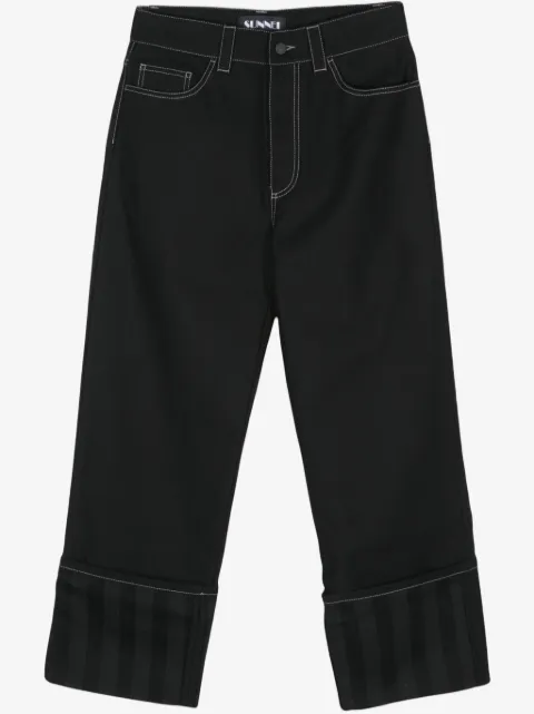 Sunnei straight-leg trousers