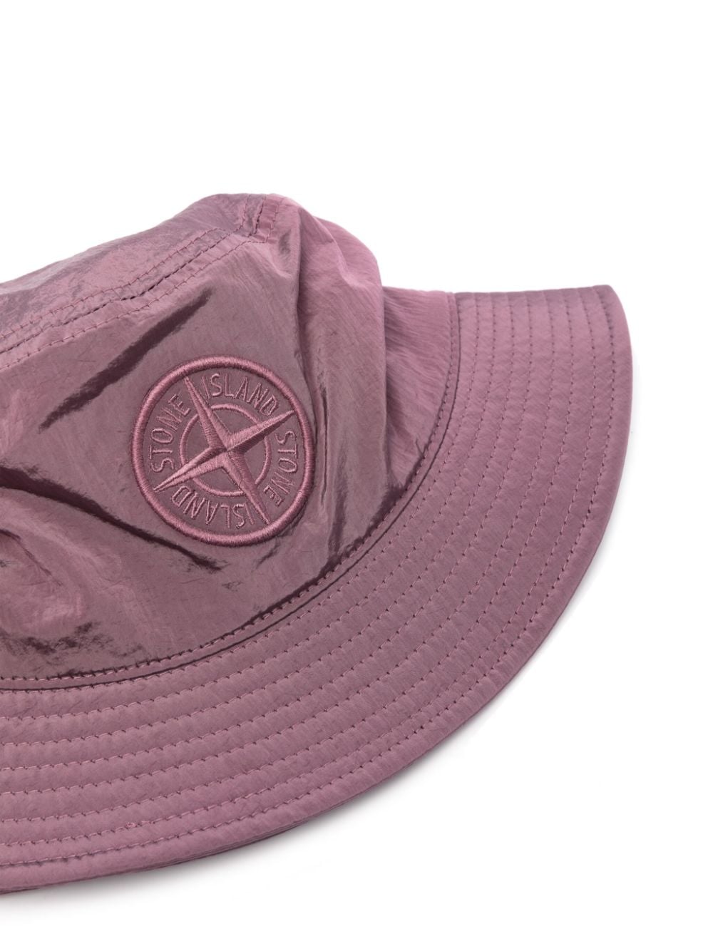 Stone Island Compass-patch bucket hat - Roze