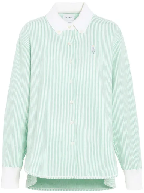 Barrie camisa con rayas estampadas