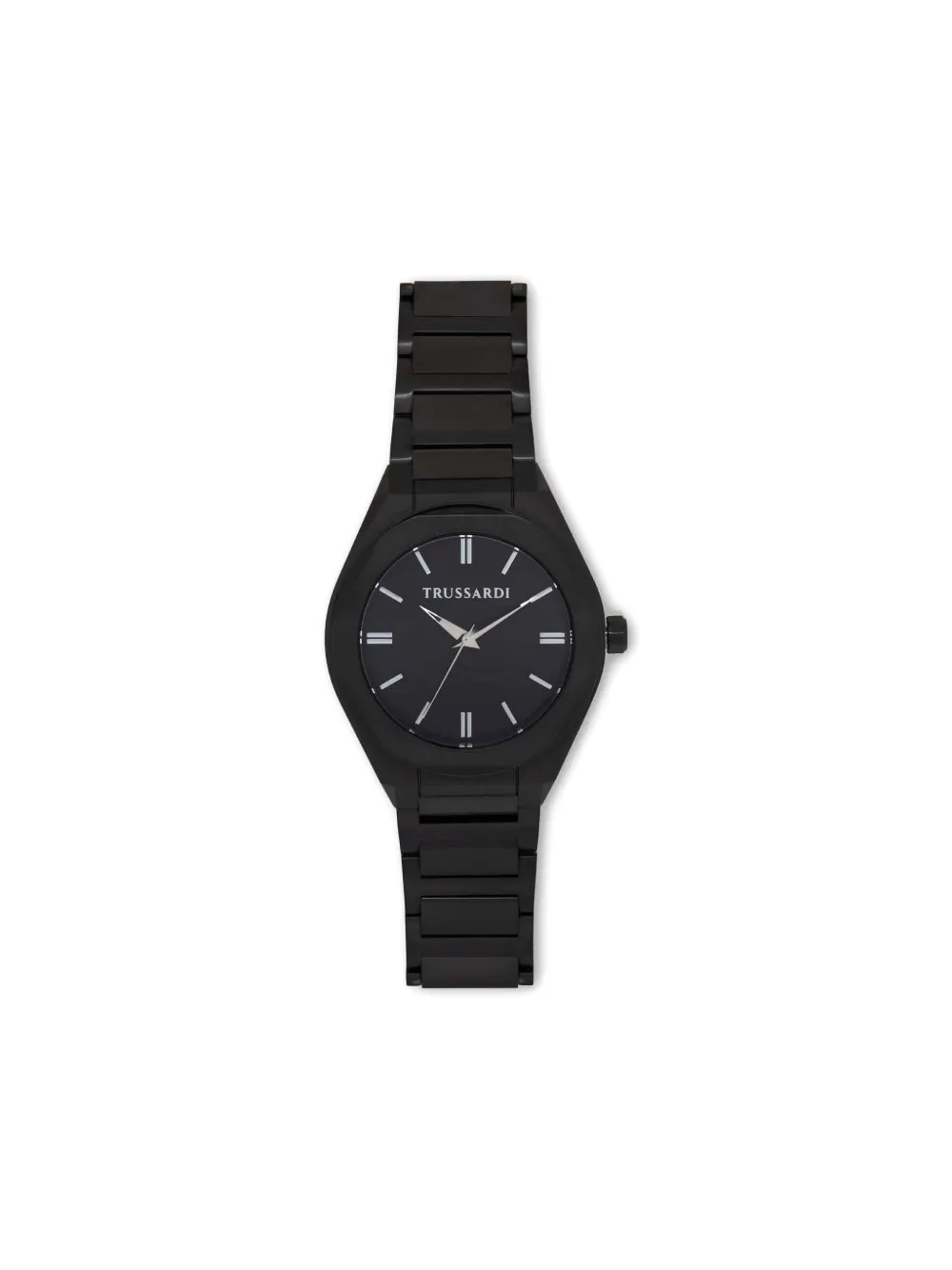 Trussardi Octagonal Black 42mm watch (cardholder set) - Nero
