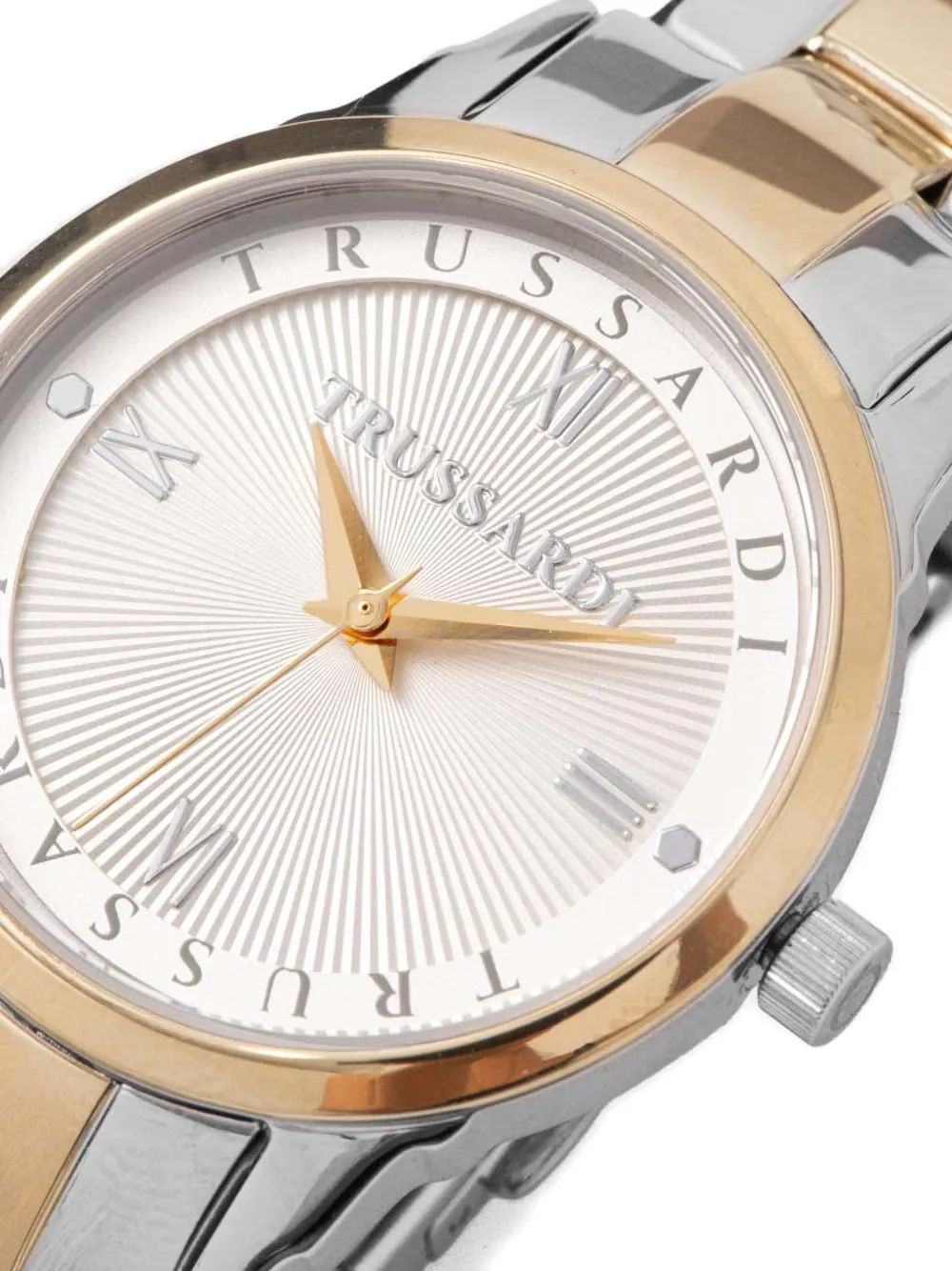 Trussardi Two-Tone 30mm watch - Zilver