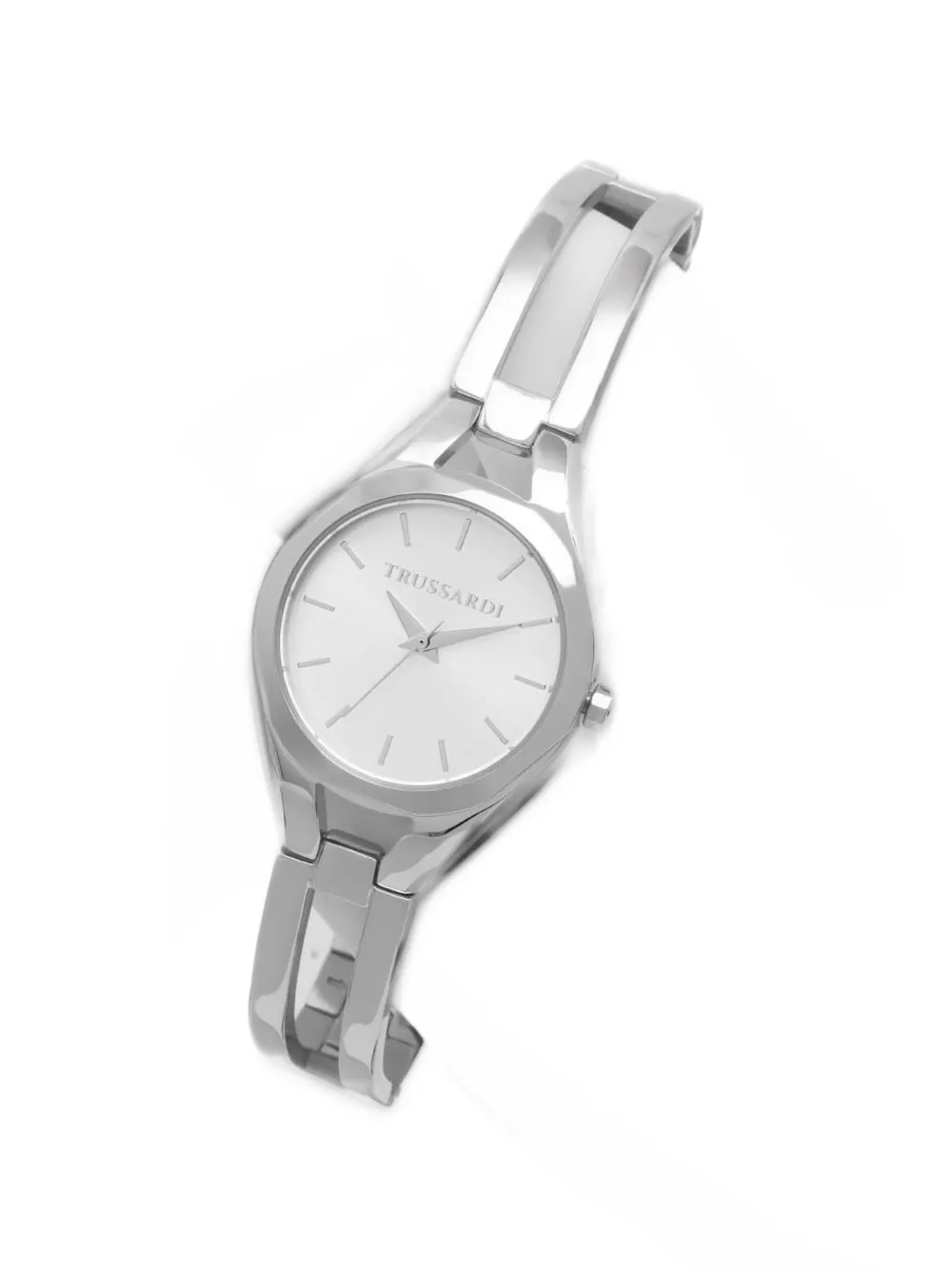 Trussardi round-face 30mm watch - Bianco