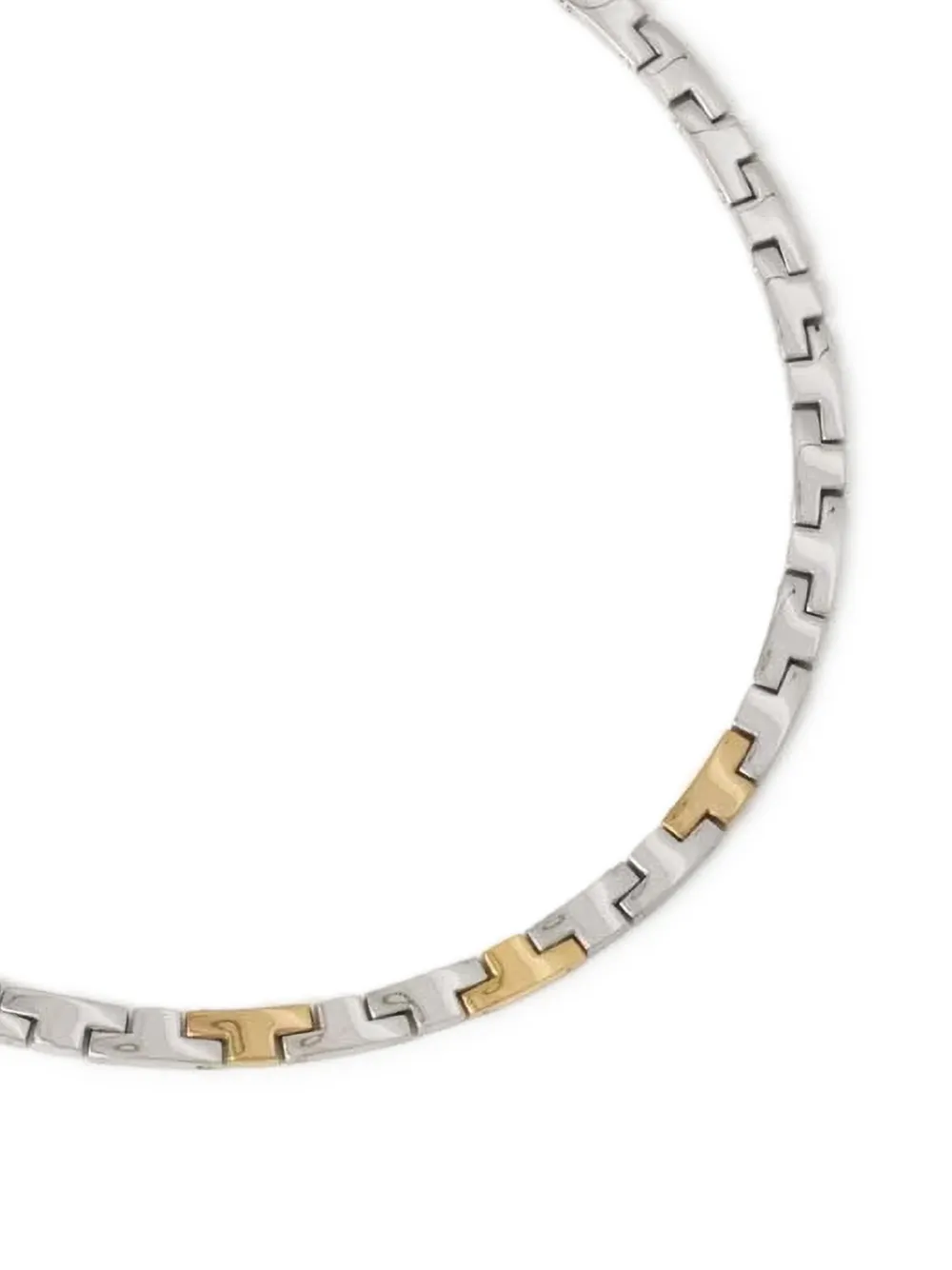  Trussardi Geometric Necklace - Silver 