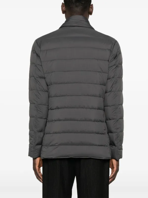 Herno キルティング パデッドジャケット | グレー | FARFETCH JP