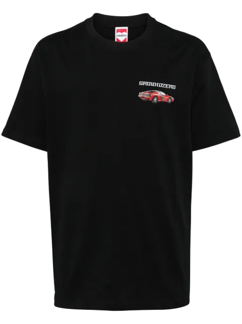 Ground Zero playera con logo estampado