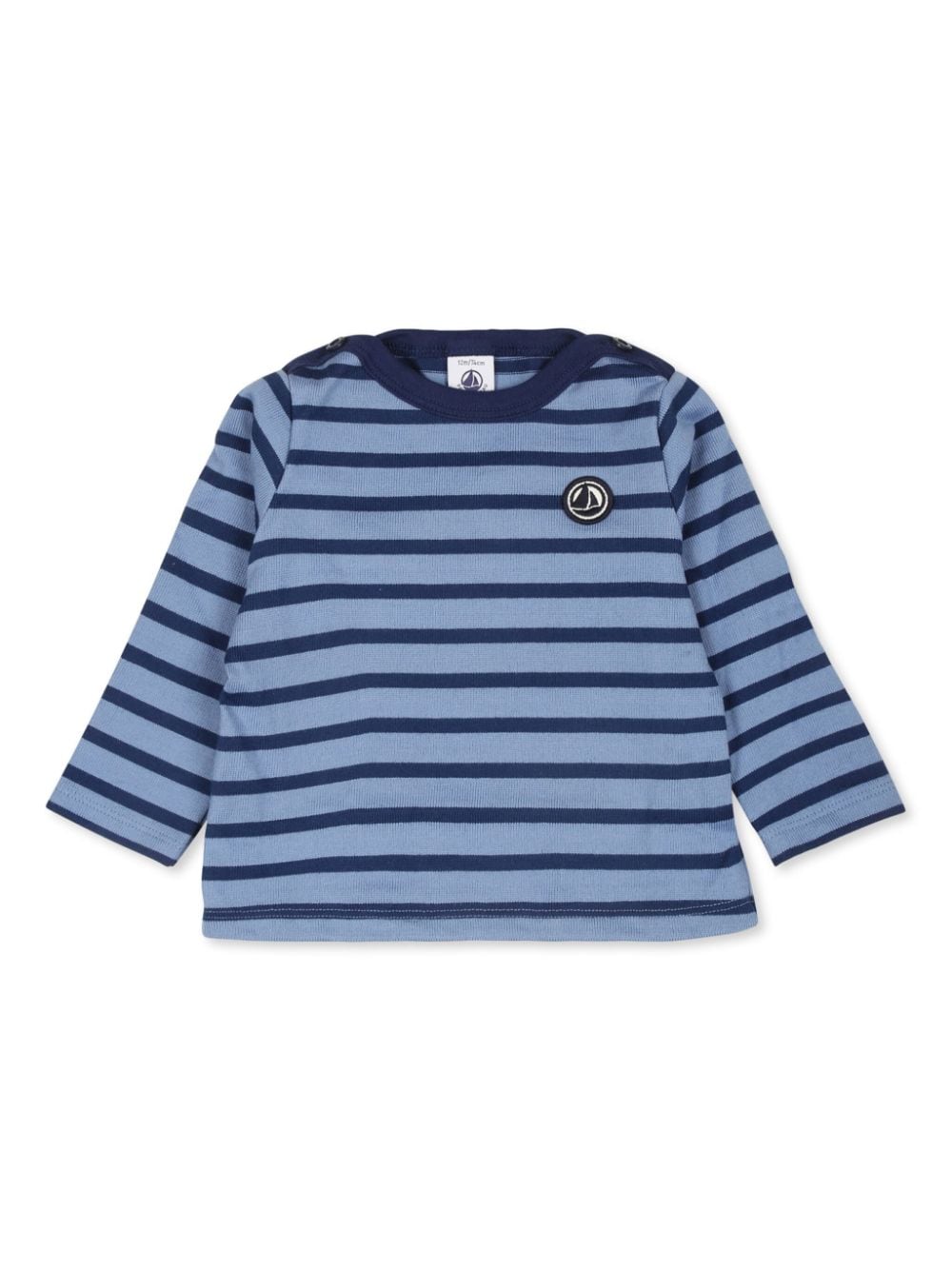 Petit Bateau striped T-shirt - Blue