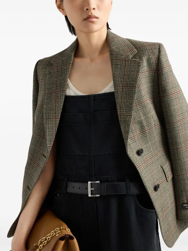 Prada デニム ジャンプスーツ | ブラック | FARFETCH JP