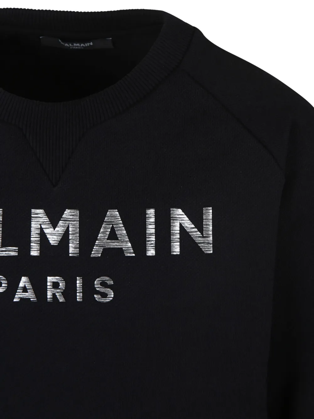 Balmain Kids Sweater met geborduurd logo Zwart