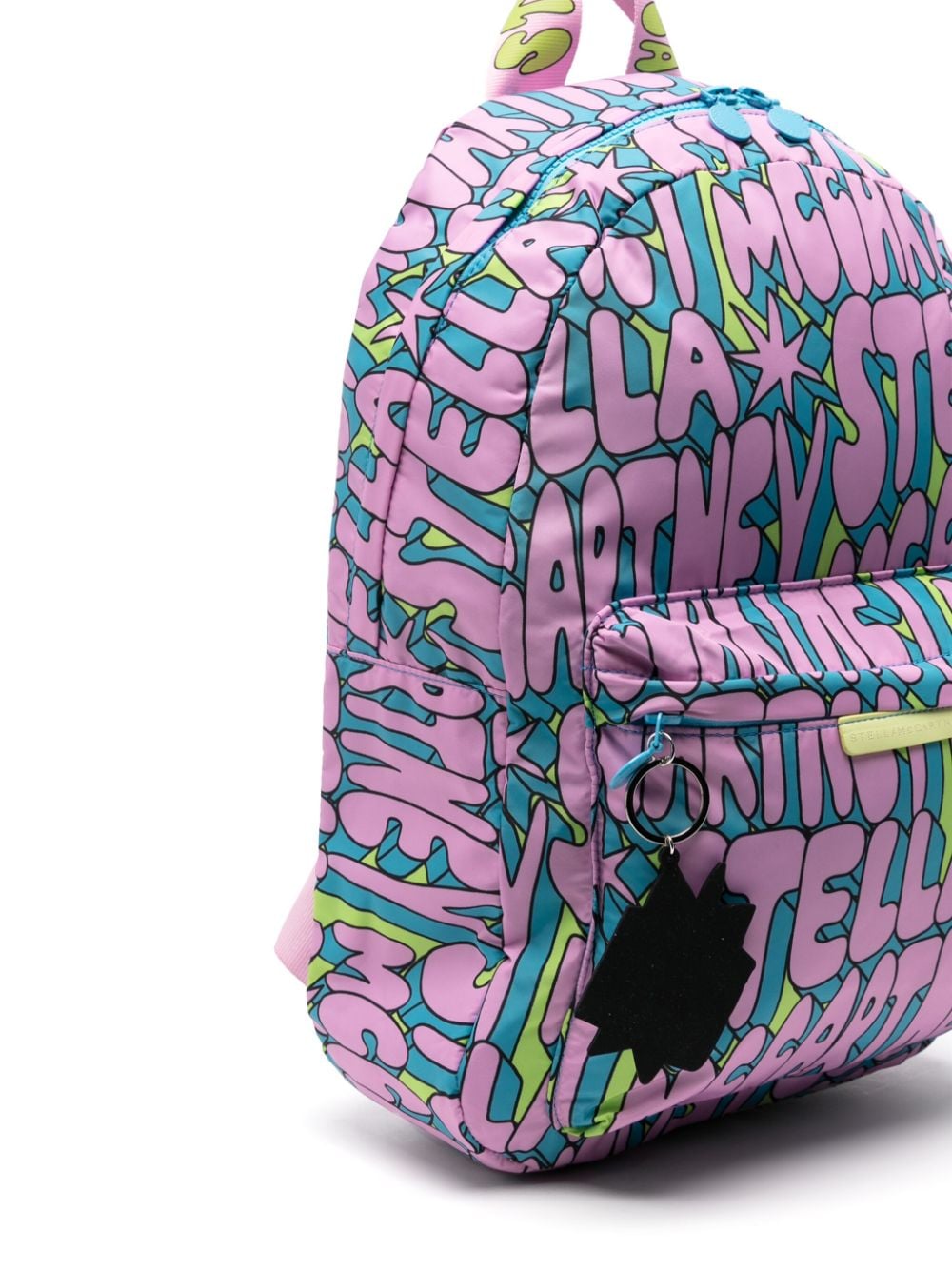 Stella McCartney Kids logo-print backpack - Roze