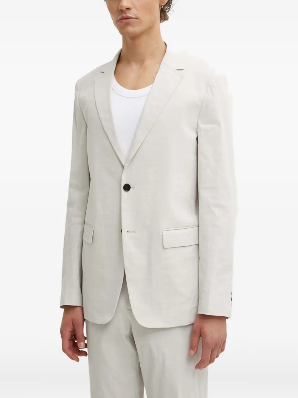 Theory single-breasted blazer | Neutrals | Image 1