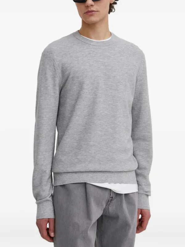 Theory Crewneck Sweater in Grey