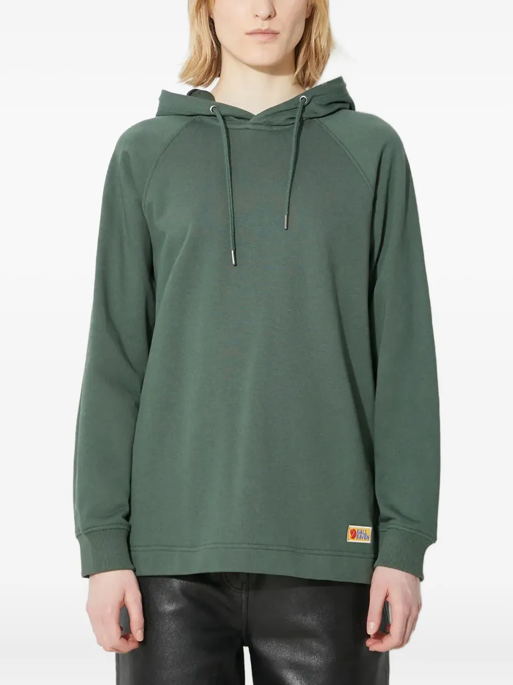 Fjällräven Vardag drawstring hoodie | Green | Image 1