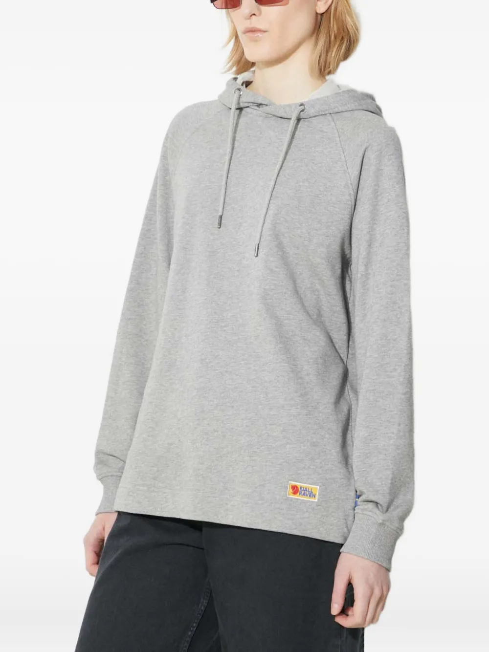 Fjall Raven Vardag Drawstring Hoodie In Gray