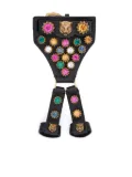 Gucci Pre-Owned 2010s crystal-embellished bracelet - Brown