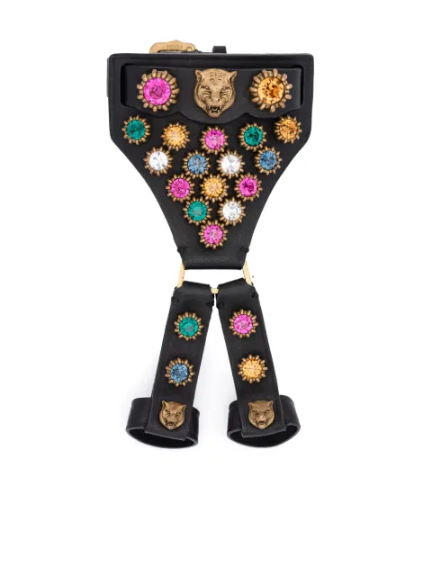 Gucci Pre-Owned 2010's 크리스털 장식 브레이슬릿