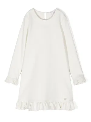 Il Gufo ロングスリーブ ワンピース | ホワイト | FARFETCH JP