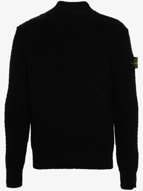 Stone Island Compass-badge 3D-knit jumper